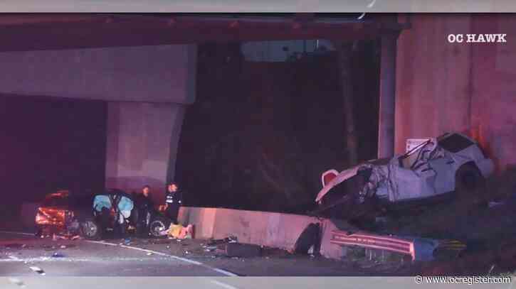 Man, toddler killed in crash on 5 Freeway in northern Orange County