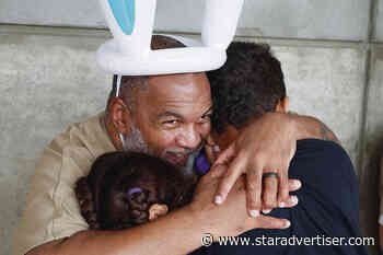 Keiki bond with imprisoned dads at Easter-themed event