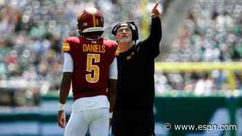 Let's look at all the Commanders' draft possibilities, including at DE, CB and RB