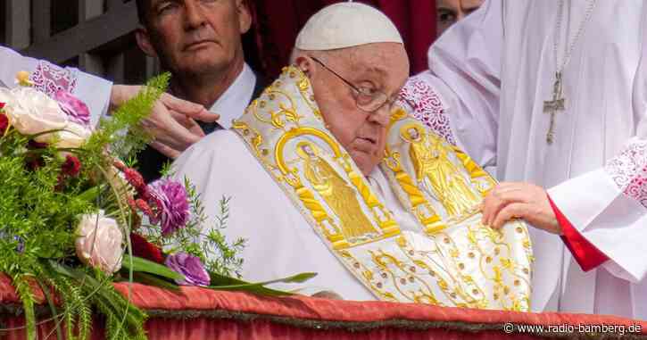 Papst spendet trotz Krankheit Segen Urbi et Orbi