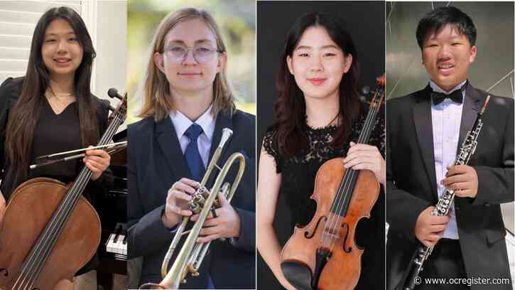 Orange County high school Artist of the Year 2025: Instrumental music semifinalists