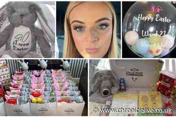 Heart surgery survivor delivers Easter joy to youngsters in hospital over bank holiday weekend