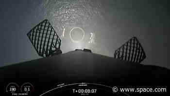 SpaceX launches 10th batch of 'proliferated architecture' spy satellites for US government (video)