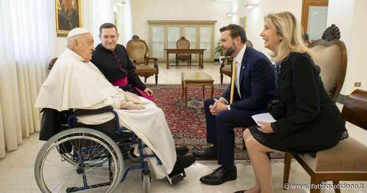 Prima l’incontro con Meloni, poi la messa in Vaticano e il faccia a faccia col Papa: la trasferta a Roma di JD Vance