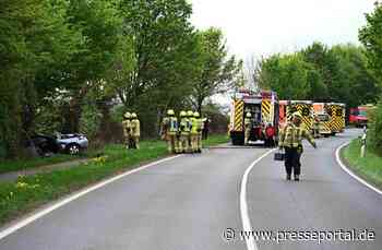 FW Pulheim: Unfall auf der L213 - Zwei Verletzte