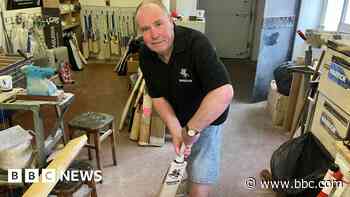 'I'm one of the last craftsmen in the UK still making cricket bats'