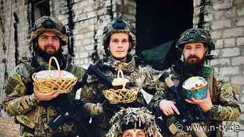 Feuerpause hält nicht an: So verbringen ukrainische Soldaten Ostern an der Front