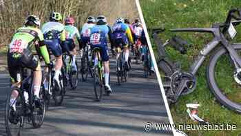 Wietse (21) gewond bij massale valpartij in Waalse wielerwedstrijd: “Dit had veel erger kunnen aflopen”