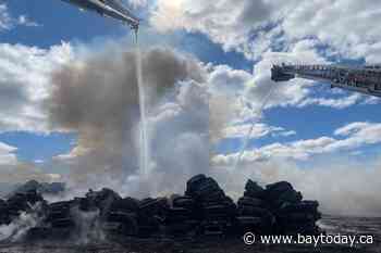 Fire breaks out on grounds of steel plant northeast of Montreal