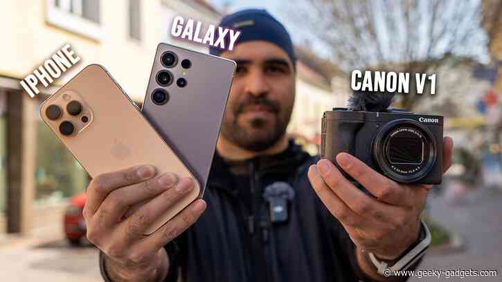 Mega Camera Shootout: Galaxy S25 Ultra vs. iPhone 16 Pro Max vs. Canon V1