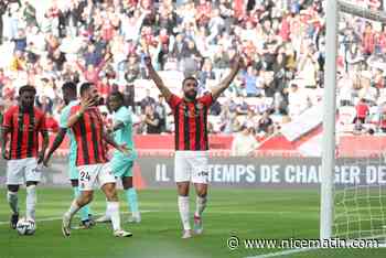 Nice s’impose à l’Allianz Riviera contre Angers (2-1), et revient à la 6e place de Ligue 1