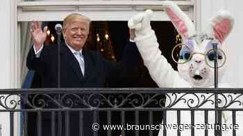 Trump macht Oster-Eierlauf im Weißen Haus zum Geschäft