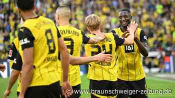 Tor-Debüt inklusive: Wichtiger BVB-Sieg nährt Hoffnung auf Europa