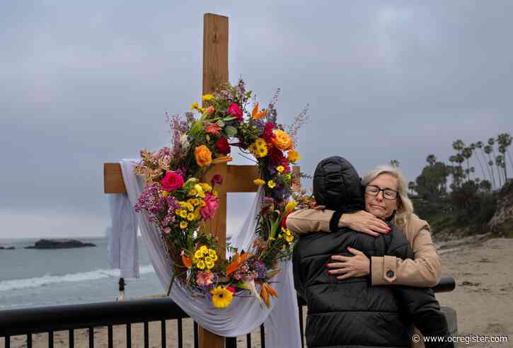 Early birds celebrate Easter in the glow of dawn