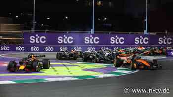 Wilder Start bei F1-Nachtrennen: Nach Strafe für Verstappen: Piastri gewinnt Saudi-GP