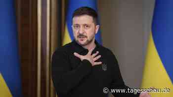 Ukraine-Liveblog: ++ Selenskyj schlägt 30-tägige Feuerpause vor ++