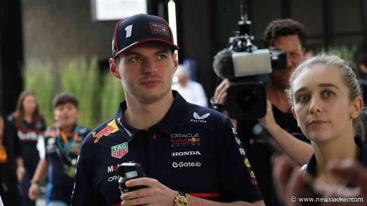 Boze Verstappen heeft geen zin in interview na race in Jeddah