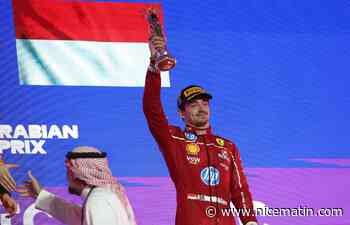 Grand-Prix d'Arabie Saoudite: Piastri prend la tête du championnat, Leclerc offre son premier podium de la saison à Ferrari