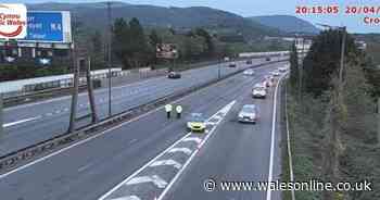 M4 reopens after 'police incident' which saw air ambulance land at scene