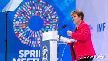 FirstFT: Global confidence sinks as trade wars loom over IMF meetings