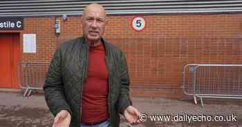 Son 'appalled' as memorial to dad covered up by temporary ticket office