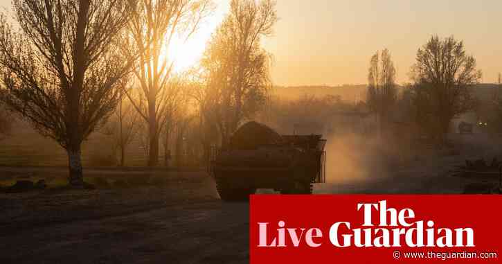 Zelenskyy says Russia has intensified shelling despite ‘Easter truce’ as Moscow also accuses Ukraine of breaching ceasefire – as it happened
