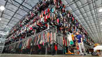 US thrift stores bank on windfall from Trump’s tariffs