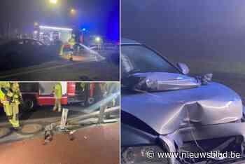 Auto met zeven jongeren crasht zwaar na galabal: één twintiger zwaargewond nadat hij van motorkap wordt geslingerd