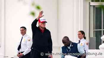 Trump richtet Oster-Tirade gegen „linksradikale Irre“ und Biden