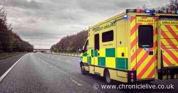 Police dashcam appeal after A69 Northumberland crash sees three people 'seriously injured'