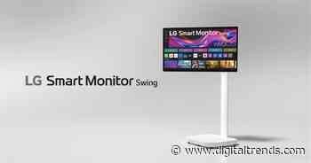 LG’s latest smart monitor can roll on wheels, but needs a power plug