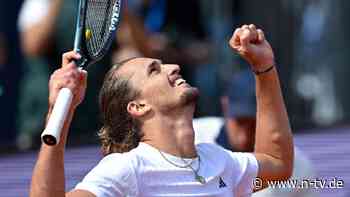 Mit Zuschauer Thomas Müller: Glücklicher Zverev tankt große Portion Zuversicht