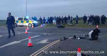 ‘Almighty crash’ at car meet attended by more than 200 people