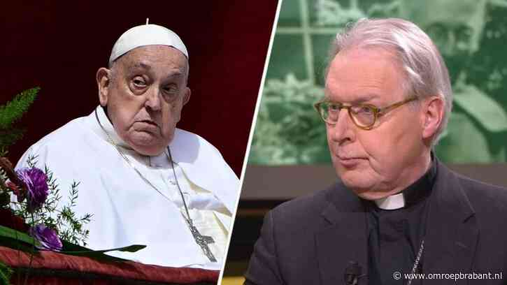 Bisschop De Korte geraakt door overlijden van de paus: 'Trieste dag'