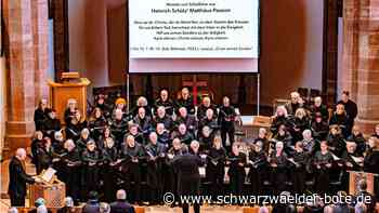 Nagolder Kantorei: Zwischen Verzweiflung und Trost