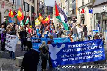 Ostermarsch bietet Palästina symbolische Plattform