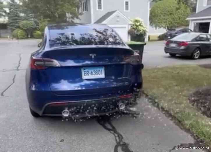 Uitlaatsysteem op je Tesla Model Y? Dat kan gewoon [video]