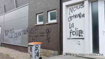 Tieners bekladden muren van sporthal De Kommel in Maasmechelen: “Ik zag ze wegrijden met de fiets”