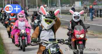 Benefizaktion: Großer Andrang beim Easter Ride 2025 in Kiel