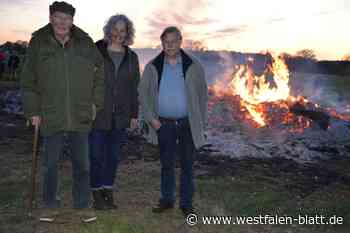 Osterfeuer 2025 in Löhne fördern den Zusammenhalt