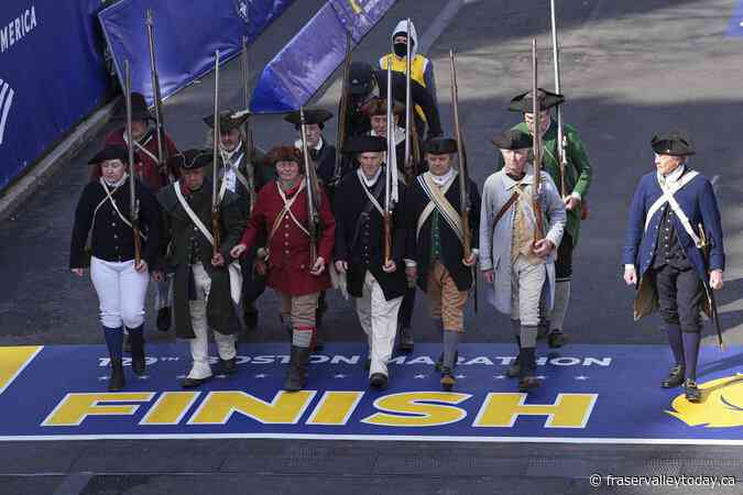 ‘The runners are coming’: Boston Marathon helps celebrate 250th anniversary of the Revolutionary War