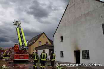Großeinsatz der Feuerwehr in Herbram