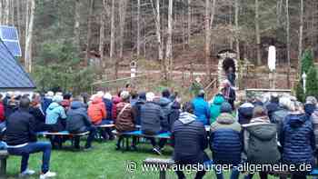 Karfreitagsgedenken an der Crescentia-Kapelle in Dienhausen