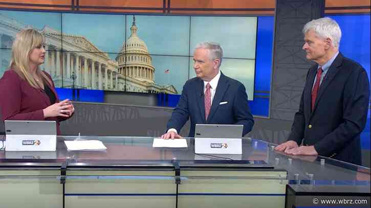 Sen. Bill Cassidy visits 2une In to discuss Pope Francis, investments in state economy, public health