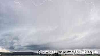 Gewitter und teils Starkregen in Niedersachsen erwartet