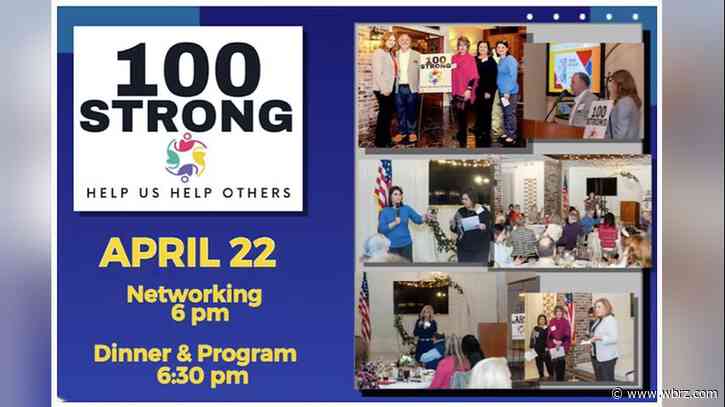 100STRONG sets quarterly meeting to raise money for local nonprofits
