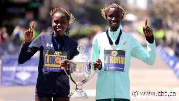Sharon Lokedi breaks Boston Marathon course record; Calgary's Rory Linkletter finishes 6th in men's race