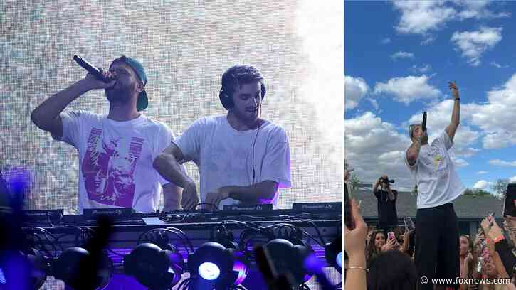 The Chainsmokers surprise frat party performance leads to police shut down