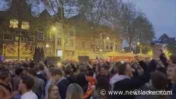 Volksfeest in Deventer na historische bekerwinst Go Ahead Eagles