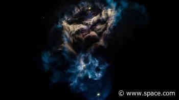 SpaceX launch creates a 'nebula' | Space picture of the day for April 21, 2025